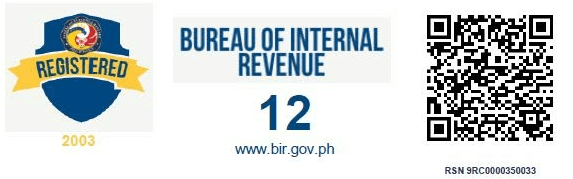 BIR Registration Badge Seal