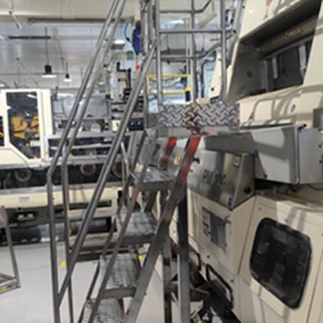 Stainless Steel Mobile Ladder (PMFTC Batangas 2022)