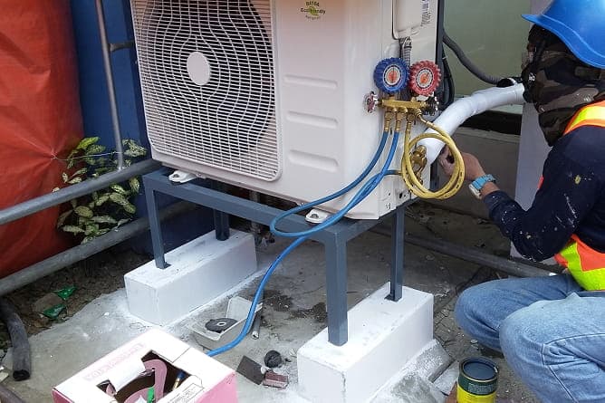 Mechanical installation and support work